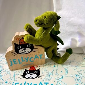 NWOT Jellycat Monty Dragon - RETIRED YEARS AGO!! VHTF! RARE!!!